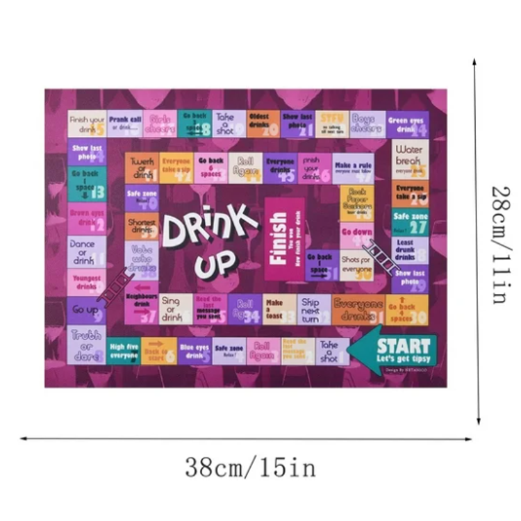 משחק שתייה חברתי  DRINK UP