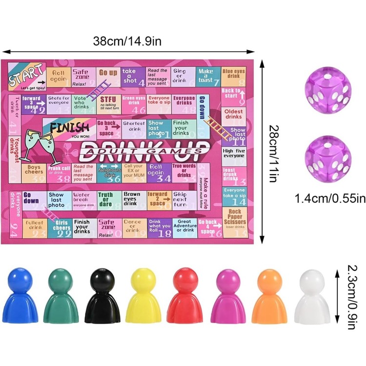 משחק שתייה חברתי  DRINK UP