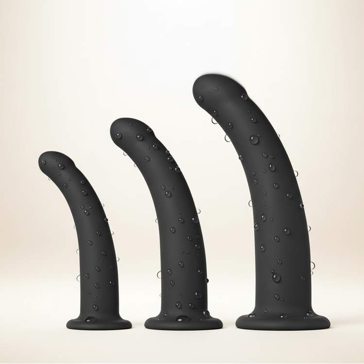 שלישיית דילדואים עם בסיס לגירוי נק ה-G