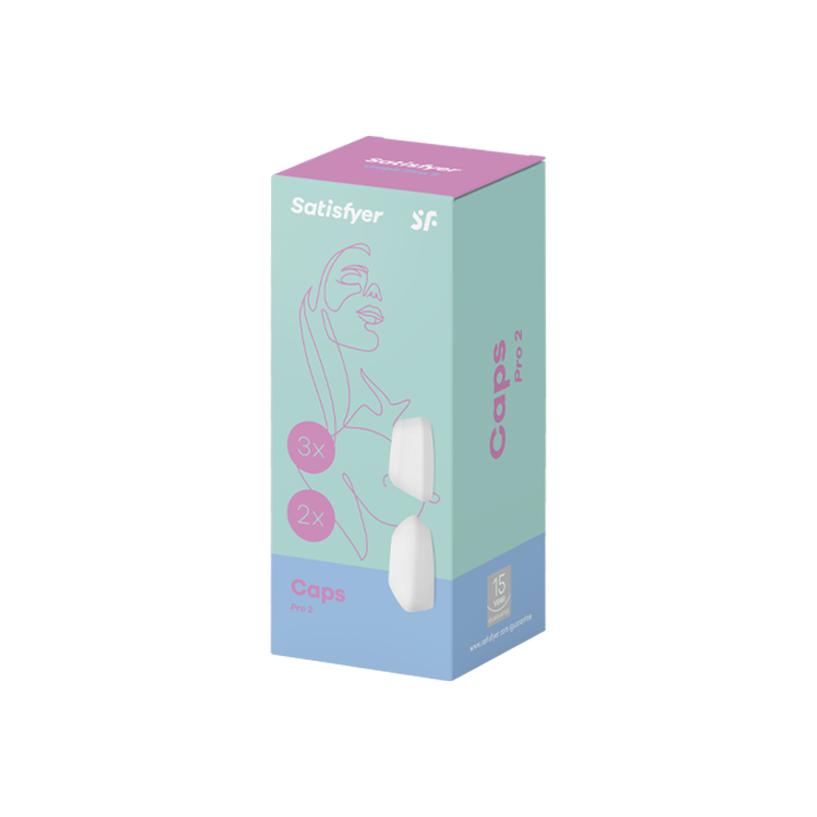 5 ראשי סיליקון לסידרת Satisfyer Pro 2