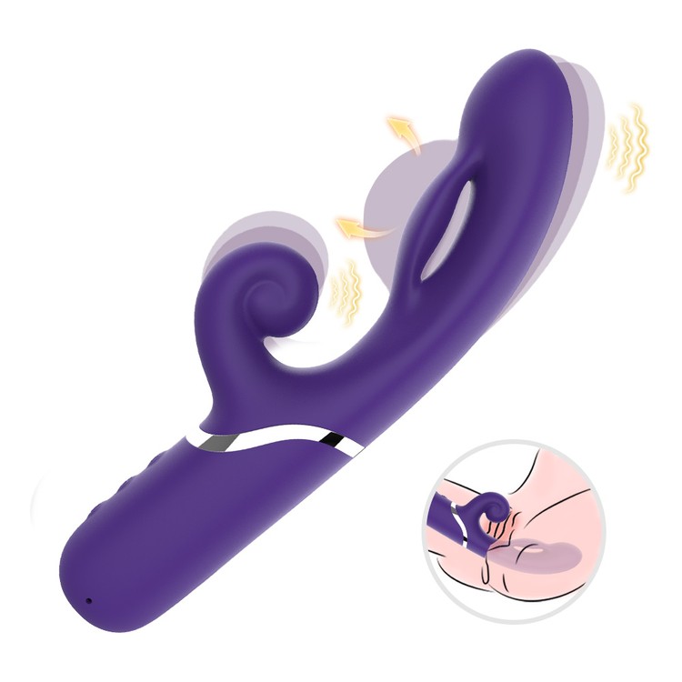 ארנבון עם פונקציית ניפוח יחודית Violet Swirl