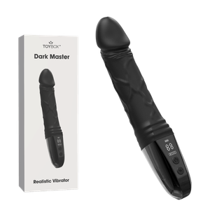 ויברטור ריאליבטי שחור Dark Master