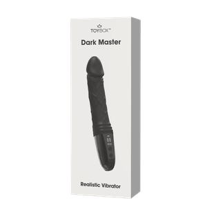 ויברטור ריאליבטי שחור Dark Master