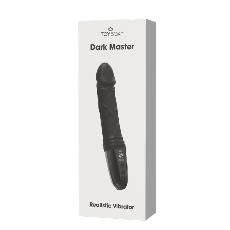 ויברטור ריאליבטי שחור Dark Master