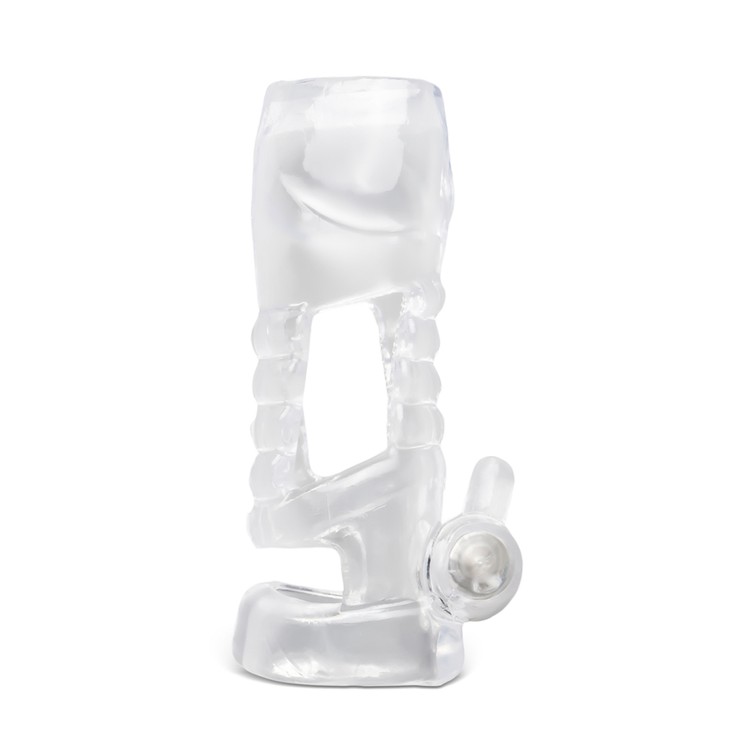 שרוול שקוף עם רטט