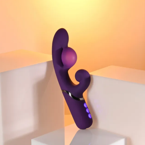 ארנבון עם פונקציית ניפוח יחודית Violet Swirl