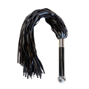 שוט זנבות 53 סמ ידית אקרילית