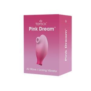 ויברטור יונק ומלקק Pink Dreams