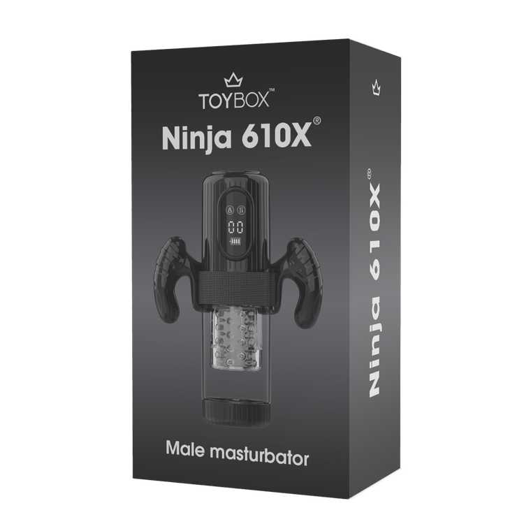 מאונן לגבר עם אפקט שאיבה,טלסקופי,מסתובב X610 Ninja