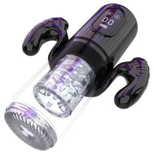 מאונן לגבר עם אפקט שאיבה,טלסקופי,מסתובב X610 Ninja