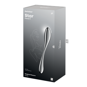 דילדו מתכת דו צדדי, כבד במיוחד סטאר פורס 3