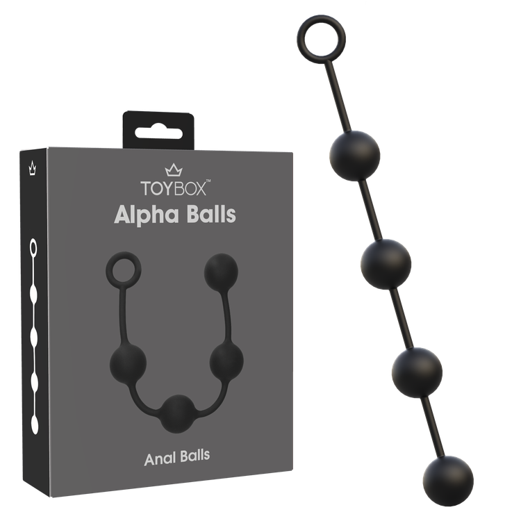שרשרת כדורים אנאליים גדולים Alpha Balls