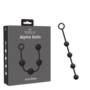 שרשרת כדורים אנאליים קטנים Alpha Balls