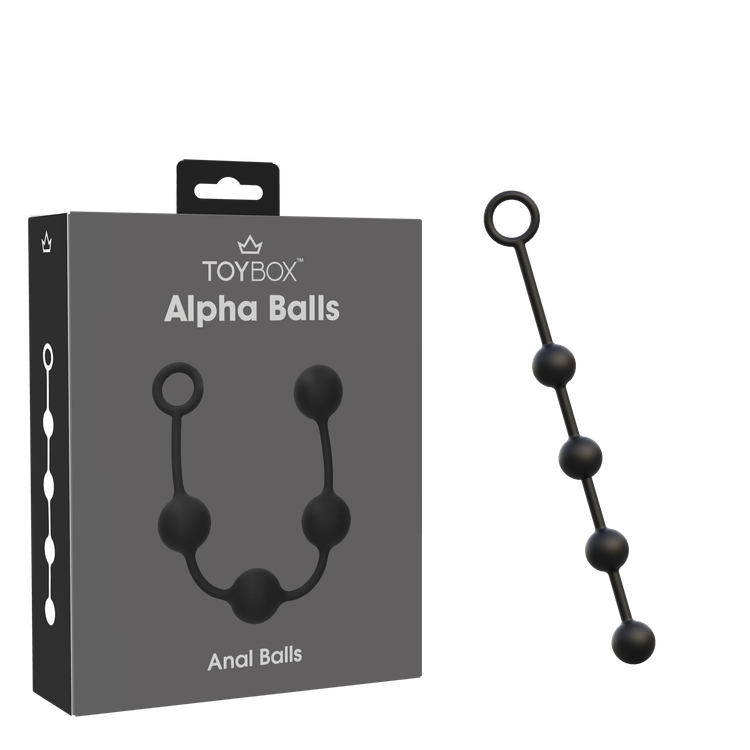 שרשרת כדורים אנאליים קטנים Alpha Balls
