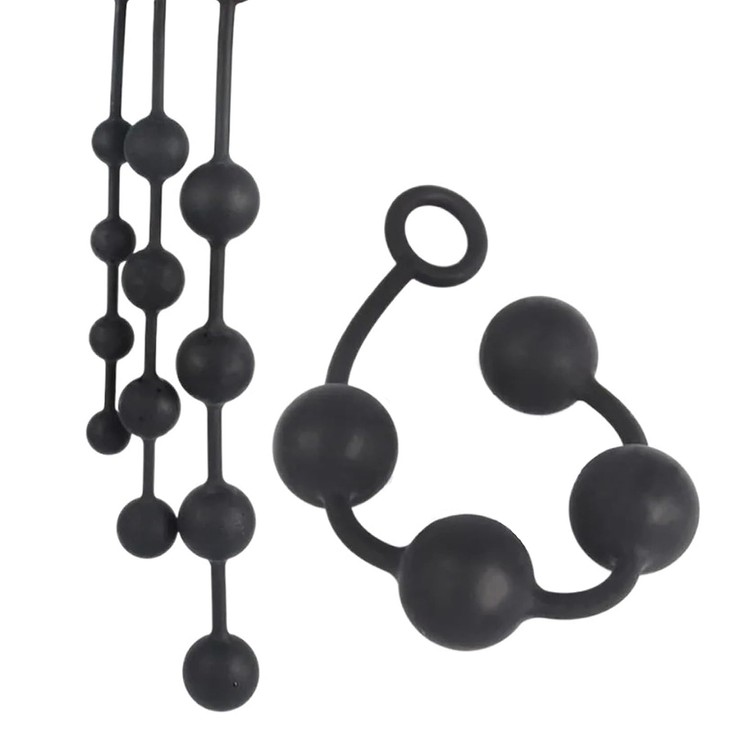 שרשרת כדורים אנאליים בינוניים Alpha Balls