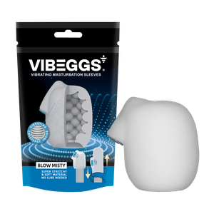 שרוול אוננות רוטט VIBEGGS  Blow Misty