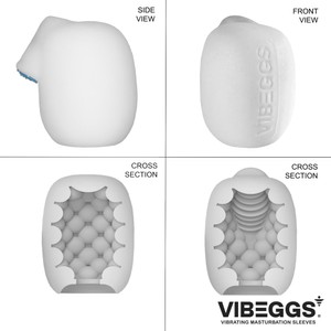 שרוול אוננות רוטט VIBEGGS  Blow Misty