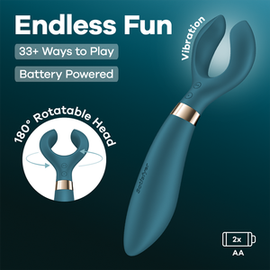 ויברטור זוגי רב שימושי/סוללות  Endless Fun סטיספייר