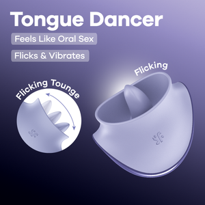 ויברטור המדמה תנועת לשון Tongue Dancer סטיספייר