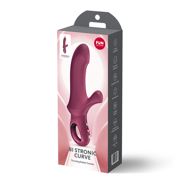 ויברטור ארנבון פולסטור Bi Stronic Curve