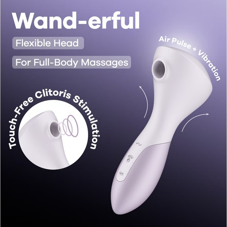 וונד עיסוי משולב יניקה Wand-erful סטיספייר