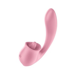 ויברטור משלב ליקוק עם  זרוע רוטטת Tongue Genius סטיספייר