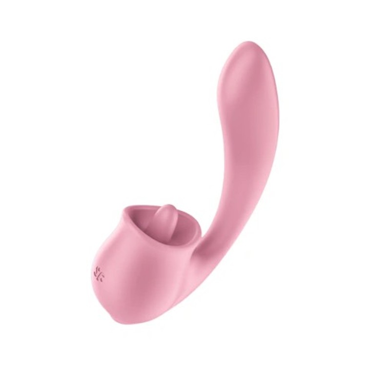 ויברטור משלב ליקוק עם  זרוע רוטטת Tongue Genius סטיספייר