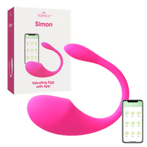 ביצת רטט עם אפליקציה Simon