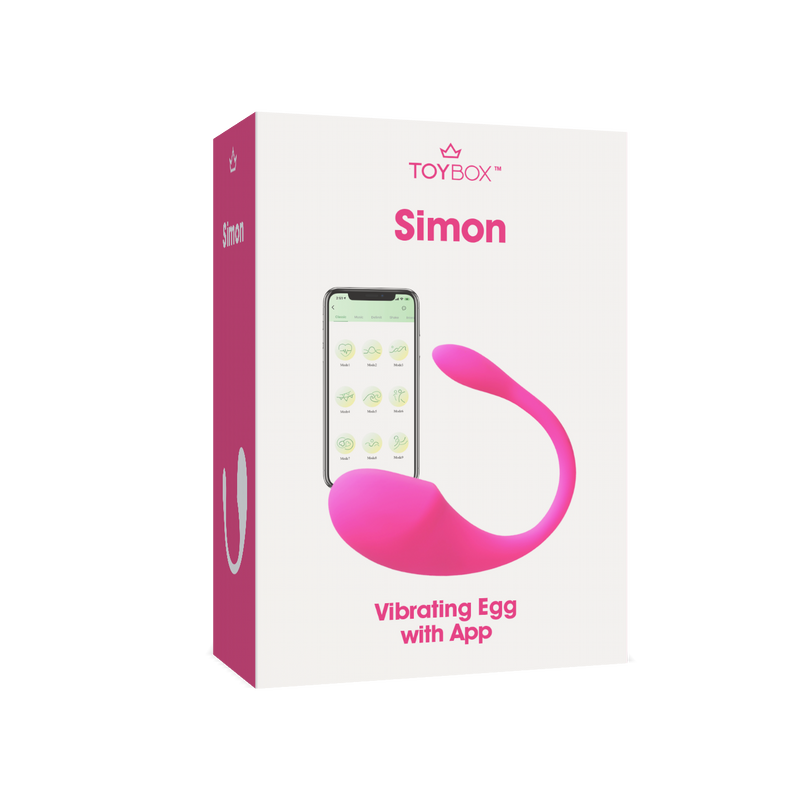 ביצת רטט עם אפליקציה Simon
