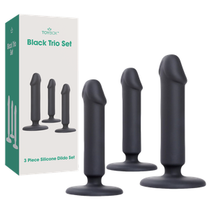 ערכת פלאגים למתחילים Black Trio Set