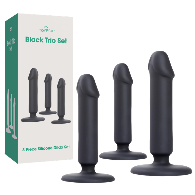 ערכת פלאגים למתחילים Black Trio Set