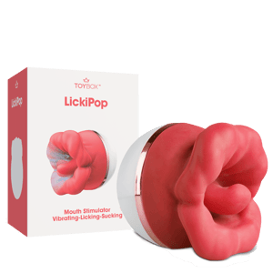 ויברטור חיצוני בצורת פה חושני Likipop