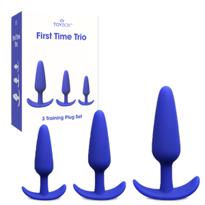 ערכת פלאגים למתחילים First Time Trio blue