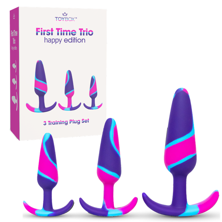 ערכת פלאגים למתחילים First Time Trio happy edition