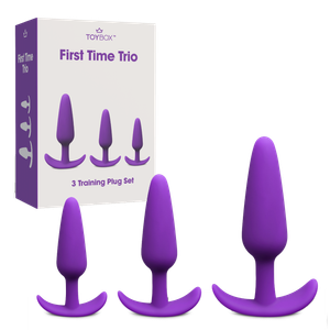 סט פלאגים אנאליים למתחילים First Time Trio