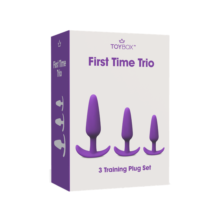 סט פלאגים אנאליים למתחילים First Time Trio