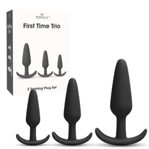 First Time Trio – סט פלאגים אנאליים למתחילים