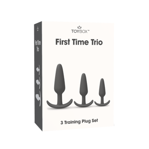 First Time Trio – סט פלאגים אנאליים למתחילים