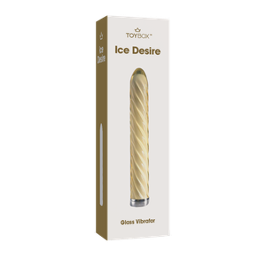 ויברטור מזכוכית יוקרתית Ice Desire