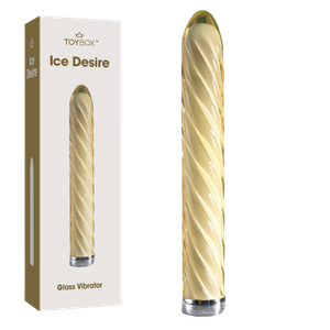 ויברטור מזכוכית יוקרתית Ice Desire
