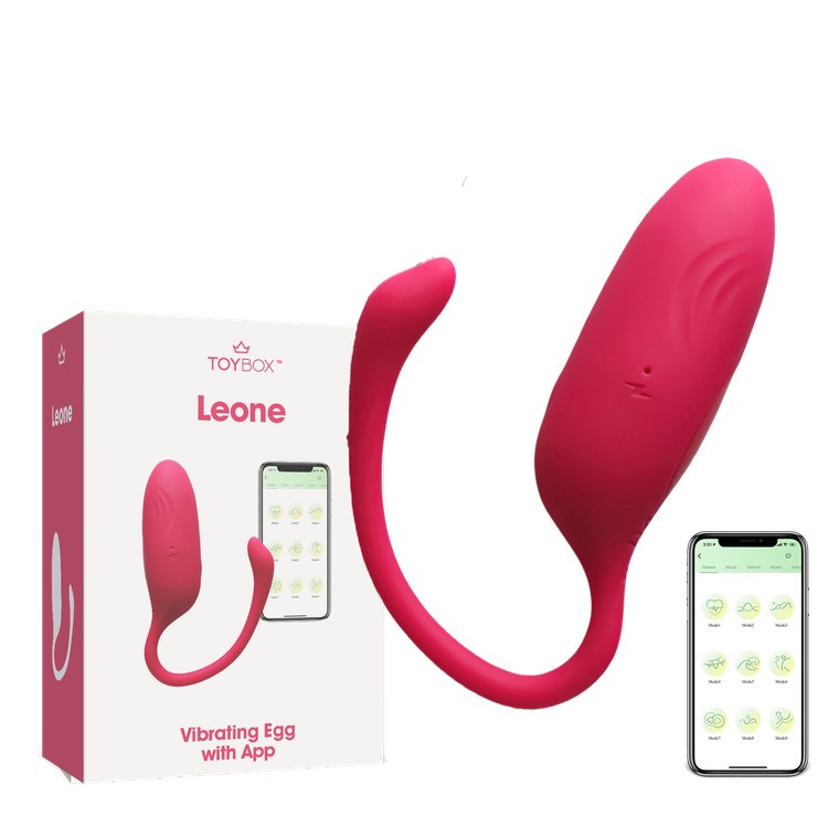 ביצת רטט עם אפליקציה Leone