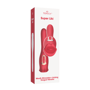 לשון רוטטת דו שימושי Super Liki