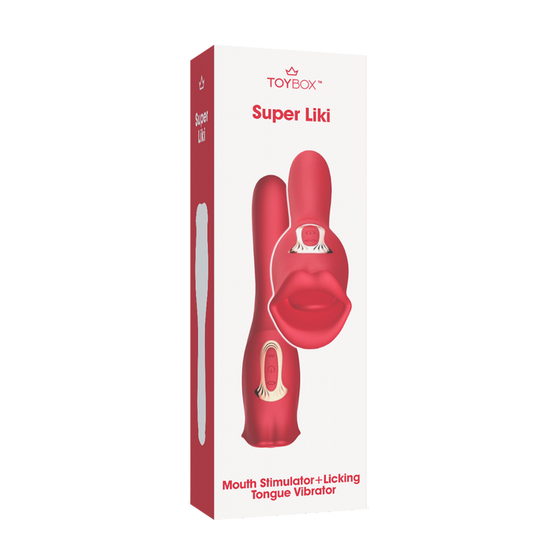 לשון רוטטת דו שימושי Super Liki