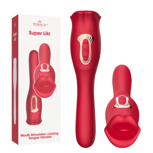לשון רוטטת דו שימושי Super Liki