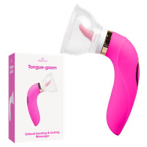 מעסה יונק ומלקק לדגדגן Tongue-gasm