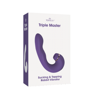 ויברטור יונק רוטט וטופח Triple Master