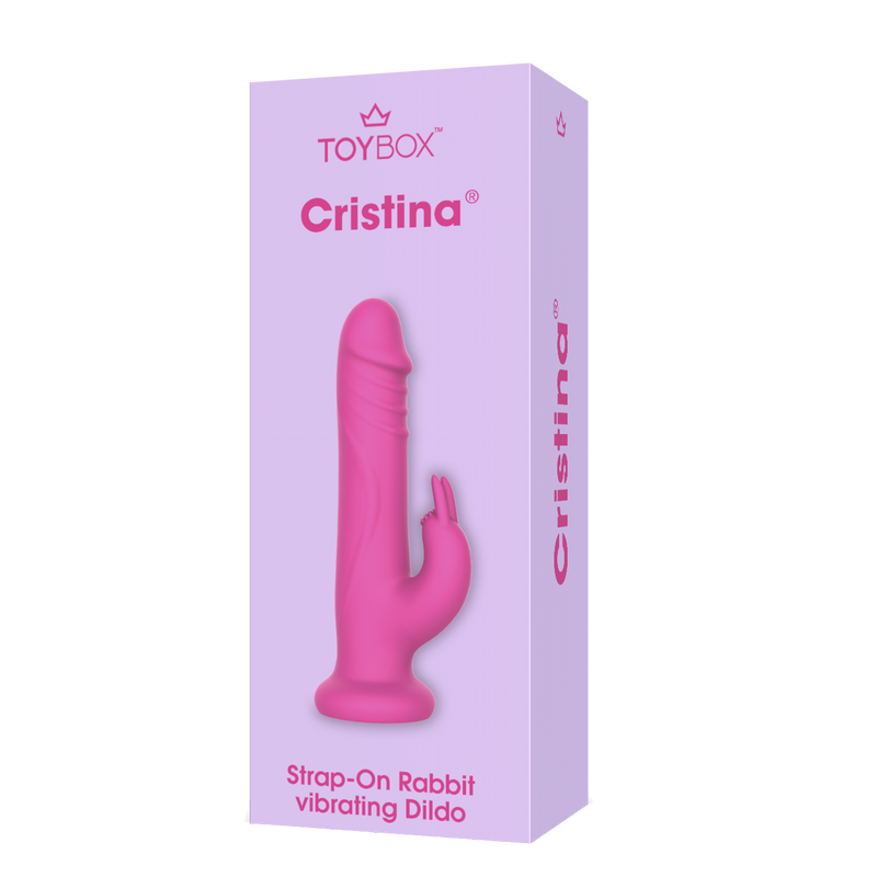 ויברטור ארנבון עם בסיס Cristina
