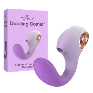 ויברטור משולב לגירוי חיצוני ופנימי dazzling comet