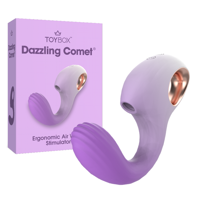 ויברטור משולב לגירוי חיצוני ופנימי dazzling comet