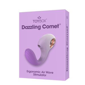 ויברטור משולב לגירוי חיצוני ופנימי dazzling comet